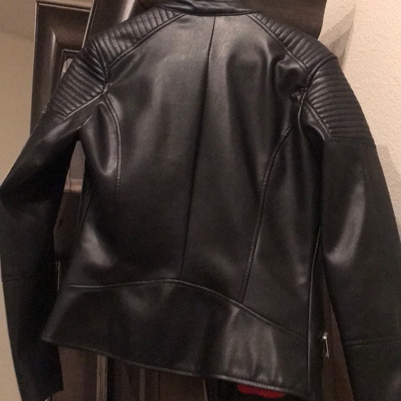 Black leather jacket - Picture 6 of 7